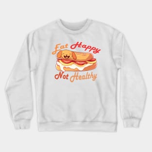 Happy hot-doggo Crewneck Sweatshirt